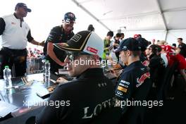 Pastor Maldonado (VEN), Lotus F1 Team  29.03.2015. Formula 1 World Championship, Rd 2, Malaysian Grand Prix, Sepang, Malaysia, Sunday.
