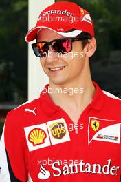 Esteban Gutierrez (MEX) Ferrari Test and Reserve Driver. 26.03.2015. Formula 1 World Championship, Rd 2, Malaysian Grand Prix, Sepang, Malaysia, Thursday.