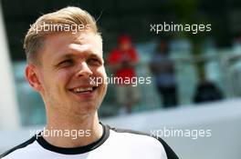 Kevin Magnussen (DEN) McLaren. 26.03.2015. Formula 1 World Championship, Rd 2, Malaysian Grand Prix, Sepang, Malaysia, Thursday.