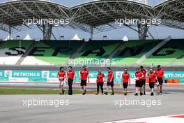 Roberto Merhi (SPA), Manor F1 Team and Will Stevens (GBR), Manor F1 Team  26.03.2015. Formula 1 World Championship, Rd 2, Malaysian Grand Prix, Sepang, Malaysia, Thursday.