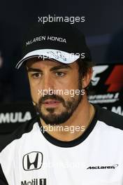 Fernando Alonso (ESP), McLaren Honda  26.03.2015. Formula 1 World Championship, Rd 2, Malaysian Grand Prix, Sepang, Malaysia, Thursday.