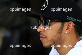 Lewis Hamilton (GBR), Mercedes AMG F1 Team  26.03.2015. Formula 1 World Championship, Rd 2, Malaysian Grand Prix, Sepang, Malaysia, Thursday.