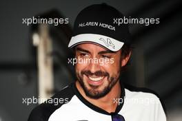 Fernando Alonso (ESP) McLaren. 26.03.2015. Formula 1 World Championship, Rd 2, Malaysian Grand Prix, Sepang, Malaysia, Thursday.