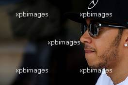 Lewis Hamilton (GBR), Mercedes AMG F1 Team  26.03.2015. Formula 1 World Championship, Rd 2, Malaysian Grand Prix, Sepang, Malaysia, Thursday.