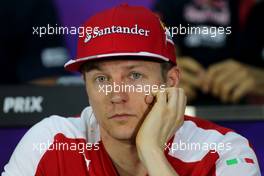 Kimi Raikkonen (FIN), Scuderia Ferrari  26.03.2015. Formula 1 World Championship, Rd 2, Malaysian Grand Prix, Sepang, Malaysia, Thursday.