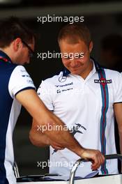 Valtteri Bottas (FIN) Williams. 26.03.2015. Formula 1 World Championship, Rd 2, Malaysian Grand Prix, Sepang, Malaysia, Thursday.