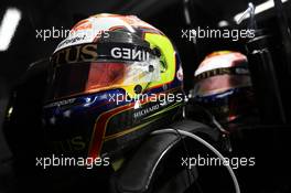 The helmets of Pastor Maldonado (VEN) Lotus F1 Team. 09.10.2015. Formula 1 World Championship, Rd 15, Russian Grand Prix, Sochi Autodrom, Sochi, Russia, Practice Day.