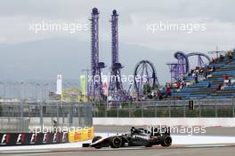 Sergio Perez (MEX) Sahara Force India F1 VJM08. 09.10.2015. Formula 1 World Championship, Rd 15, Russian Grand Prix, Sochi Autodrom, Sochi, Russia, Practice Day.
