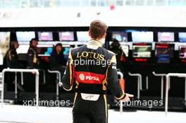 Romain Grosjean (FRA) Lotus F1 Team. 09.10.2015. Formula 1 World Championship, Rd 15, Russian Grand Prix, Sochi Autodrom, Sochi, Russia, Practice Day.