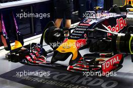 Red Bull Racing RB11 of Daniel Ricciardo (AUS) Red Bull Racing. 09.10.2015. Formula 1 World Championship, Rd 15, Russian Grand Prix, Sochi Autodrom, Sochi, Russia, Practice Day.