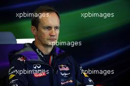 Paul Monaghan (GBR) Red Bull Racing Chief Engineer. 09.10.2015. Formula 1 World Championship, Rd 15, Russian Grand Prix, Sochi Autodrom, Sochi, Russia, Practice Day.
