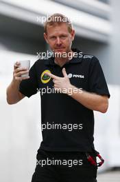 Andy Stobart (GBR) Lotus F1 Team Press Officer. 09.10.2015. Formula 1 World Championship, Rd 15, Russian Grand Prix, Sochi Autodrom, Sochi, Russia, Practice Day.