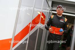 Sergio Perez (MEX) Sahara Force India F1. 09.10.2015. Formula 1 World Championship, Rd 15, Russian Grand Prix, Sochi Autodrom, Sochi, Russia, Practice Day.