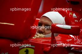 Sebastian Vettel (GER) Ferrari SF15-T. 09.10.2015. Formula 1 World Championship, Rd 15, Russian Grand Prix, Sochi Autodrom, Sochi, Russia, Practice Day.