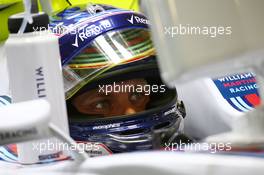 Valtteri Bottas (FIN) Williams FW37. 09.10.2015. Formula 1 World Championship, Rd 15, Russian Grand Prix, Sochi Autodrom, Sochi, Russia, Practice Day.