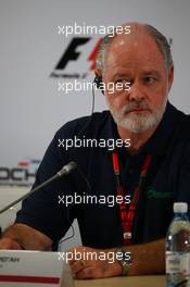 Richard Cregan (IRE) Russian Grand Prix Consulatant. 09.10.2015. Formula 1 World Championship, Rd 15, Russian Grand Prix, Sochi Autodrom, Sochi, Russia, Practice Day.