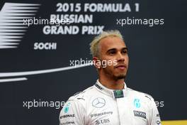 Lewis Hamilton (GBR), Mercedes AMG F1 Team  11.10.2015. Formula 1 World Championship, Rd 15, Russian Grand Prix, Sochi Autodrom, Sochi, Russia, Race Day.