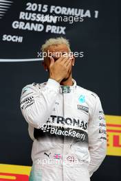 Lewis Hamilton (GBR), Mercedes AMG F1 Team  11.10.2015. Formula 1 World Championship, Rd 15, Russian Grand Prix, Sochi Autodrom, Sochi, Russia, Race Day.