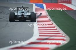 Lewis Hamilton (GBR) Mercedes AMG F1 W06. 11.10.2015. Formula 1 World Championship, Rd 15, Russian Grand Prix, Sochi Autodrom, Sochi, Russia, Race Day.