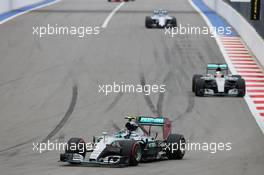 Nico Rosberg (GER) Mercedes AMG F1 W06. 11.10.2015. Formula 1 World Championship, Rd 15, Russian Grand Prix, Sochi Autodrom, Sochi, Russia, Race Day.