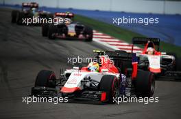 Roberto Merhi (ESP) Manor Marussia F1 Team. 11.10.2015. Formula 1 World Championship, Rd 15, Russian Grand Prix, Sochi Autodrom, Sochi, Russia, Race Day.