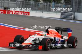 Will Stevens (GBR) Manor Marussia F1 Team. 10.10.2015. Formula 1 World Championship, Rd 15, Russian Grand Prix, Sochi Autodrom, Sochi, Russia, Qualifying Day.