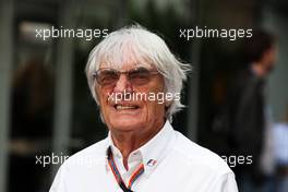 Bernie Ecclestone (GBR). 10.10.2015. Formula 1 World Championship, Rd 15, Russian Grand Prix, Sochi Autodrom, Sochi, Russia, Qualifying Day.