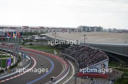 Valtteri Bottas (FIN) Williams FW37. 10.10.2015. Formula 1 World Championship, Rd 15, Russian Grand Prix, Sochi Autodrom, Sochi, Russia, Qualifying Day.