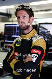 Romain Grosjean (FRA) Lotus F1 Team. 10.10.2015. Formula 1 World Championship, Rd 15, Russian Grand Prix, Sochi Autodrom, Sochi, Russia, Qualifying Day.