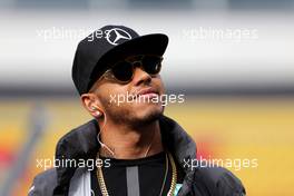 Lewis Hamilton (GBR), Mercedes AMG F1 Team  11.10.2015. Formula 1 World Championship, Rd 15, Russian Grand Prix, Sochi Autodrom, Sochi, Russia, Race Day.