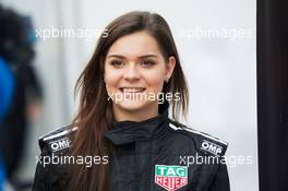 Ingrid Olerinskaya (RUS) Actress. 11.10.2015. Formula 1 World Championship, Rd 15, Russian Grand Prix, Sochi Autodrom, Sochi, Russia, Race Day.