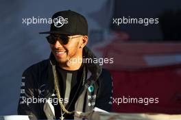 Lewis Hamilton (GBR) Mercedes AMG F1. 08.10.2015. Formula 1 World Championship, Rd 15, Russian Grand Prix, Sochi Autodrom, Sochi, Russia, Preparation Day.