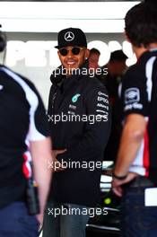 Lewis Hamilton (GBR) Mercedes AMG F1. 08.10.2015. Formula 1 World Championship, Rd 15, Russian Grand Prix, Sochi Autodrom, Sochi, Russia, Preparation Day.