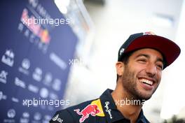 Daniel Ricciardo (AUS), Red Bull Racing  08.10.2015. Formula 1 World Championship, Rd 15, Russian Grand Prix, Sochi Autodrom, Sochi, Russia, Preparation Day.