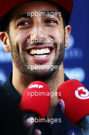 Daniel Ricciardo (AUS) Red Bull Racing. 08.10.2015. Formula 1 World Championship, Rd 15, Russian Grand Prix, Sochi Autodrom, Sochi, Russia, Preparation Day.