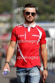 Will Stevens (GBR), Manor F1 Team  08.10.2015. Formula 1 World Championship, Rd 15, Russian Grand Prix, Sochi Autodrom, Sochi, Russia, Preparation Day.
