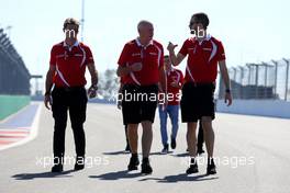 John Booth (GBR), Team Principal, Manor F1 Team, Graeme Lowdon (GBR) Manor Marussia F1 Team Chief Executive Officer  08.10.2015. Formula 1 World Championship, Rd 15, Russian Grand Prix, Sochi Autodrom, Sochi, Russia, Preparation Day.