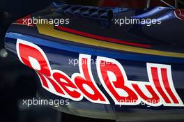 Scuderia Toro Rosso STR10 sidepod. 08.10.2015. Formula 1 World Championship, Rd 15, Russian Grand Prix, Sochi Autodrom, Sochi, Russia, Preparation Day.