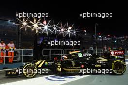 Romain Grosjean (FRA) Lotus F1 E23. 18.09.2015. Formula 1 World Championship, Rd 13, Singapore Grand Prix, Singapore, Singapore, Practice Day.