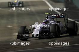 Valtteri Bottas (FIN) Williams FW37. 18.09.2015. Formula 1 World Championship, Rd 13, Singapore Grand Prix, Singapore, Singapore, Practice Day.