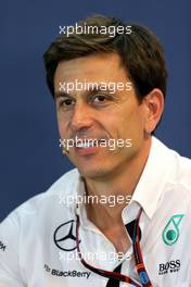 Toto Wolff (GER) Mercedes AMG F1 Shareholder and Executive Director 18.09.2015. Formula 1 World Championship, Rd 13, Singapore Grand Prix, Singapore, Singapore, Practice Day.