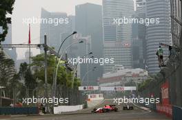 Will Stevens (GBR) Manor Marussia F1 Team. 18.09.2015. Formula 1 World Championship, Rd 13, Singapore Grand Prix, Singapore, Singapore, Practice Day.