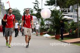Alexander Rossi (USA), Manor F1 Team 18.09.2015. Formula 1 World Championship, Rd 13, Singapore Grand Prix, Singapore, Singapore, Practice Day.