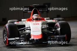 Will Stevens (GBR) Manor Marussia F1 Team. 20.09.2015. Formula 1 World Championship, Rd 13, Singapore Grand Prix, Singapore, Singapore, Race Day.