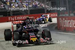 Max Verstappen (NLD) Scuderia Toro Rosso STR10. 20.09.2015. Formula 1 World Championship, Rd 13, Singapore Grand Prix, Singapore, Singapore, Race Day.
