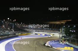 Valtteri Bottas (FIN) Williams FW37. 20.09.2015. Formula 1 World Championship, Rd 13, Singapore Grand Prix, Singapore, Singapore, Race Day.
