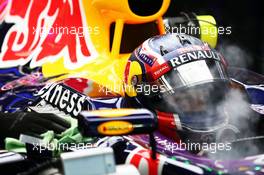 Daniil Kvyat (RUS) Red Bull Racing RB11. 19.09.2015. Formula 1 World Championship, Rd 13, Singapore Grand Prix, Singapore, Singapore, Qualifying Day.
