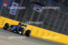 Felipe Nasr (BRA), Sauber F1 Team  19.09.2015. Formula 1 World Championship, Rd 13, Singapore Grand Prix, Singapore, Singapore, Qualifying Day.