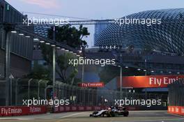 Nico Hulkenberg (GER) Sahara Force India F1 VJM08. 19.09.2015. Formula 1 World Championship, Rd 13, Singapore Grand Prix, Singapore, Singapore, Qualifying Day.