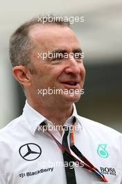 Paddy Lowe (GBR) Mercedes AMG F1 Executive Director (Technical)  17.09.2015. Formula 1 World Championship, Rd 13, Singapore Grand Prix, Singapore, Singapore, Preparation Day.